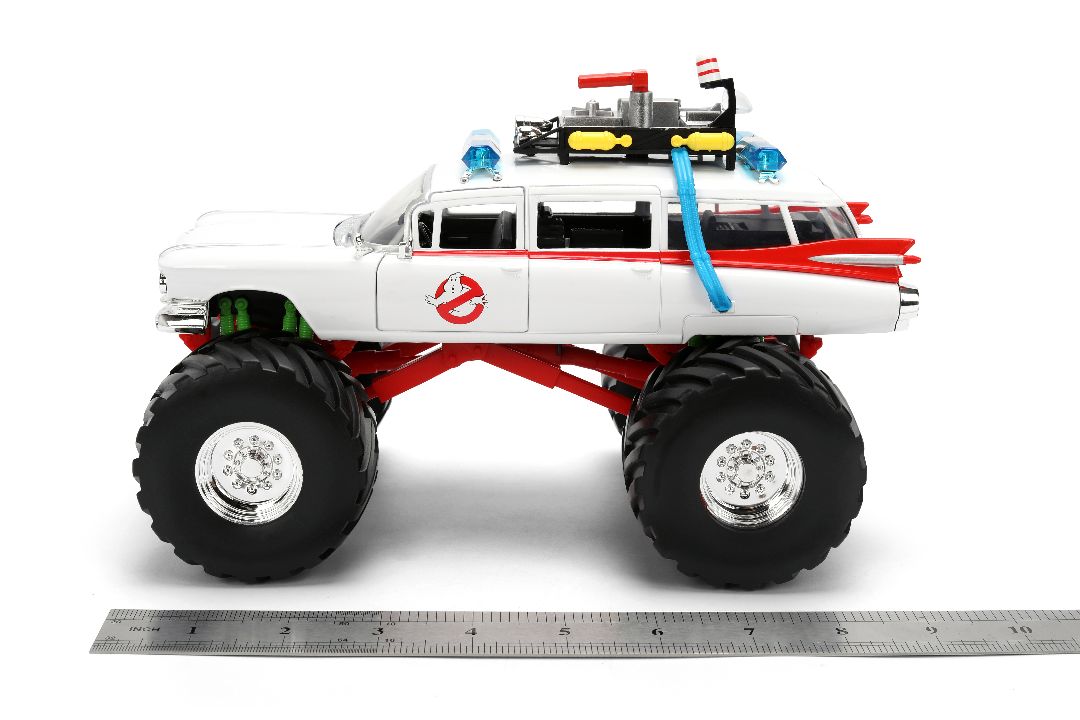 Jada 1/24 "Hollywood Rides" Ghostbusters ECTO-1 (Monster Truck)