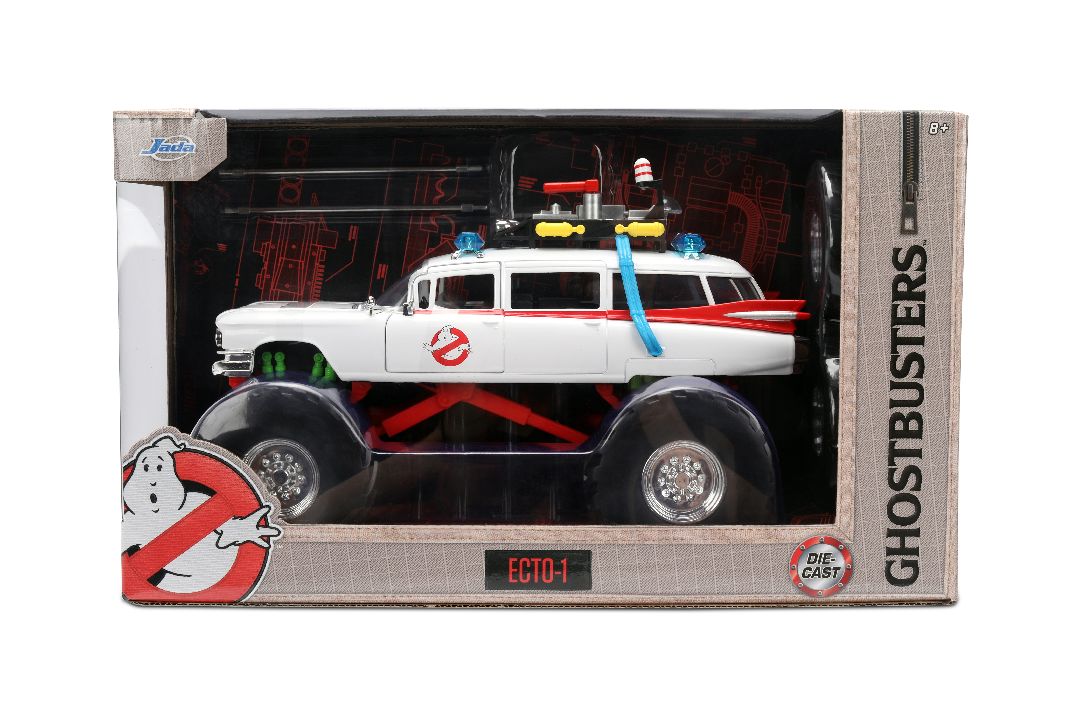 Jada 1/24 "Hollywood Rides" Ghostbusters ECTO-1 (Monster Truck)