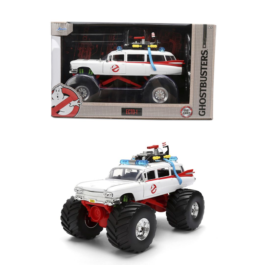 Jada 1/24 "Hollywood Rides" Ghostbusters ECTO-1 (Monster Truck)