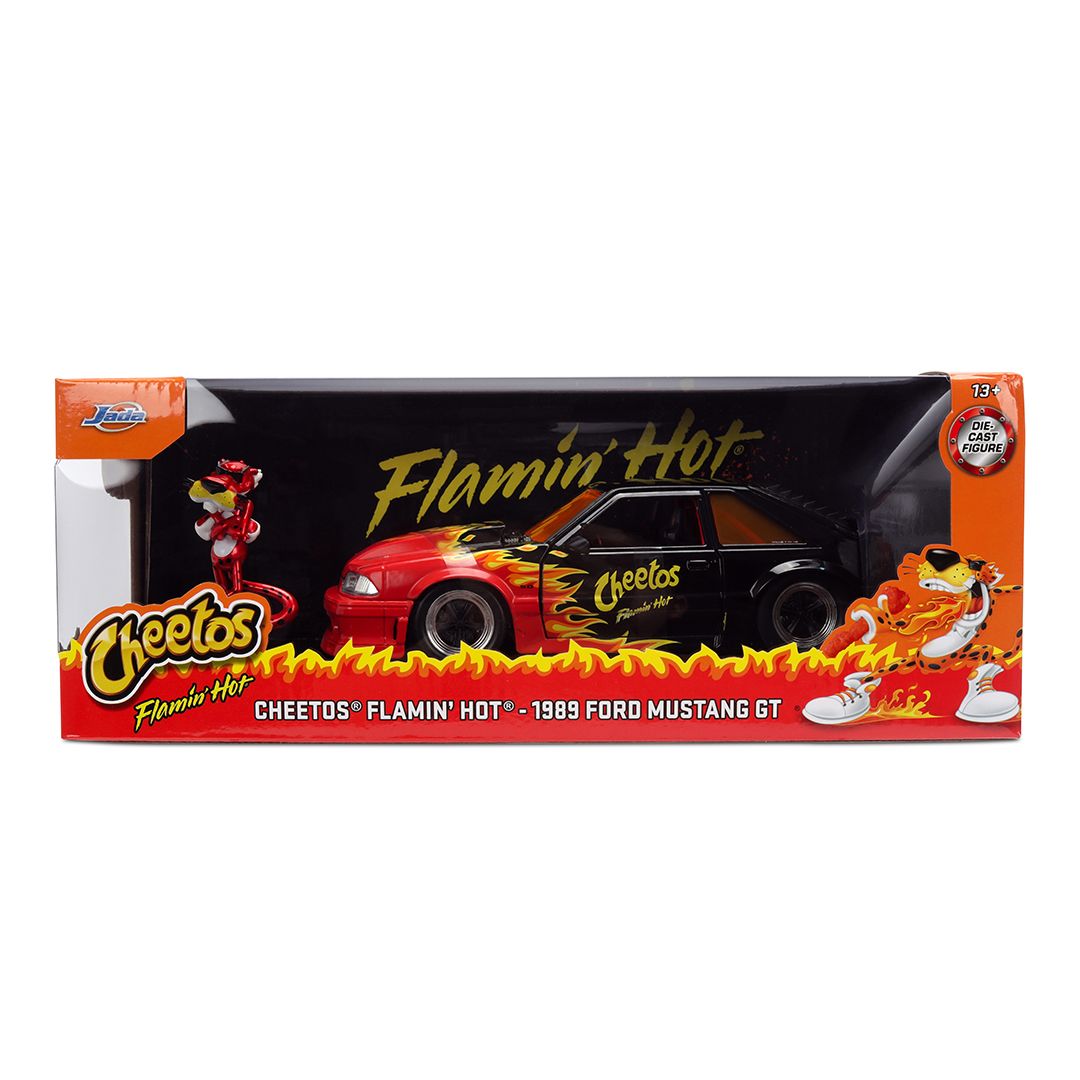 Jada 1/24 "Hollywood Rides" - 1989 Mustang GT w/Chester