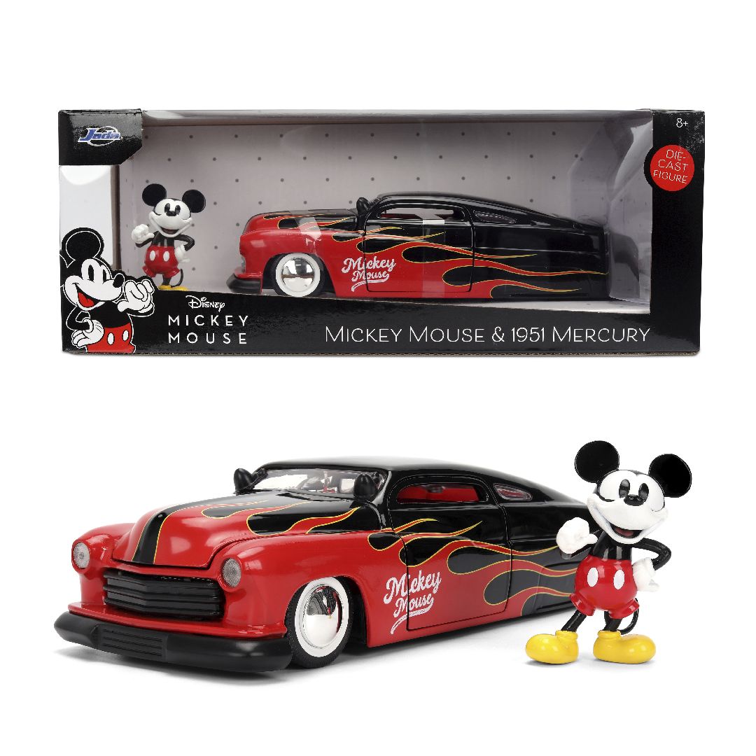 Jada 1/24 "Hollywood Rides" - Disney - 1951 Mercury w/ Mickey