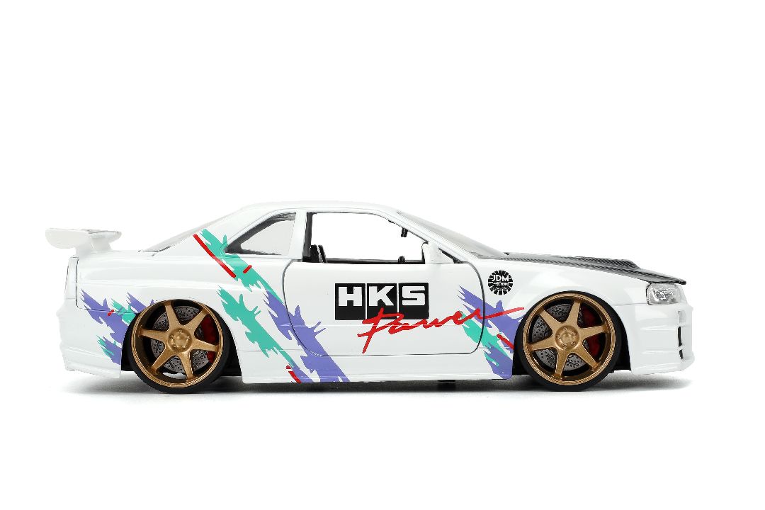 Jada 1/24 "JDM Tuners" - 2002 Nissan Skyline GT-R (R34)