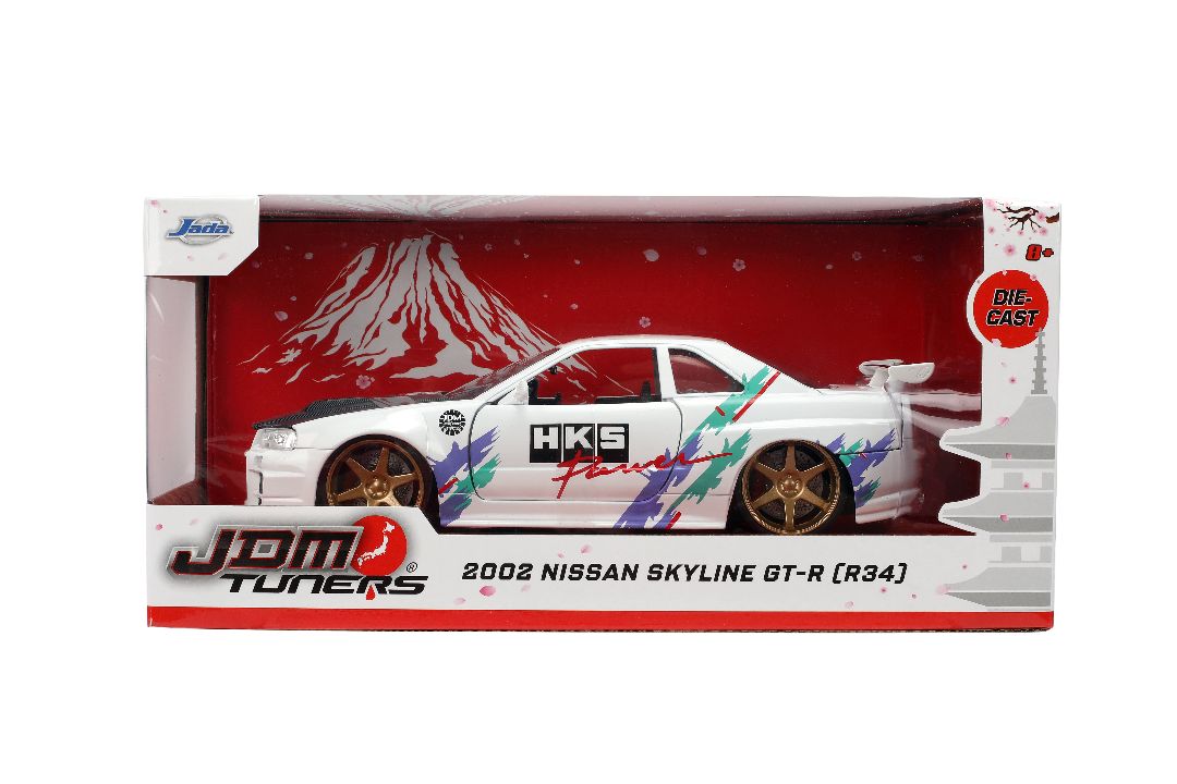 Jada 1/24 "JDM Tuners" - 2002 Nissan Skyline GT-R (R34)