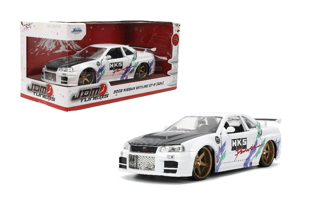 Jada 1/24 "JDM Tuners" - 2002 Nissan Skyline GT-R (R34)