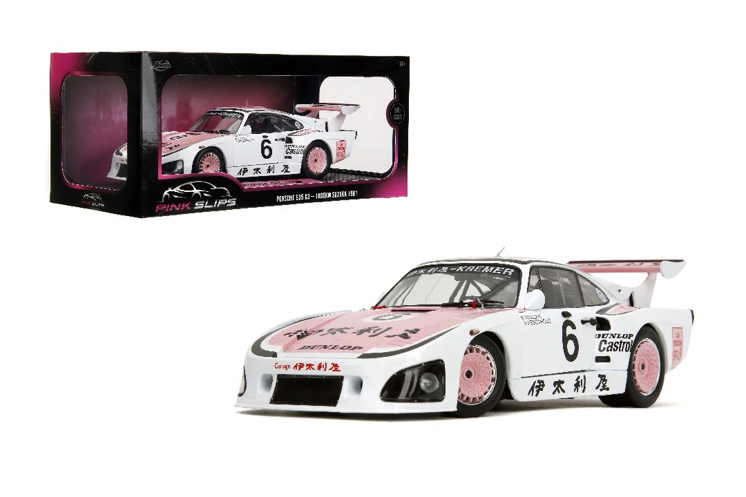 Jada 1/18 "Pink Slips" W4 - 1981 Porsche 935 K3