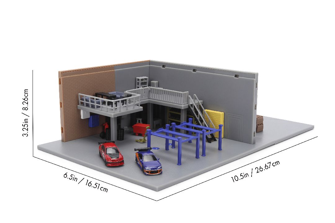 Jada Nano Scene "Fast & Furious" - Tokoyo Drift Han's Garage