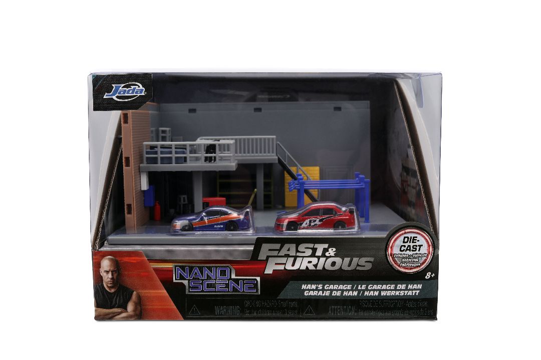 Jada Nano Scene "Fast & Furious" - Tokoyo Drift Han's Garage