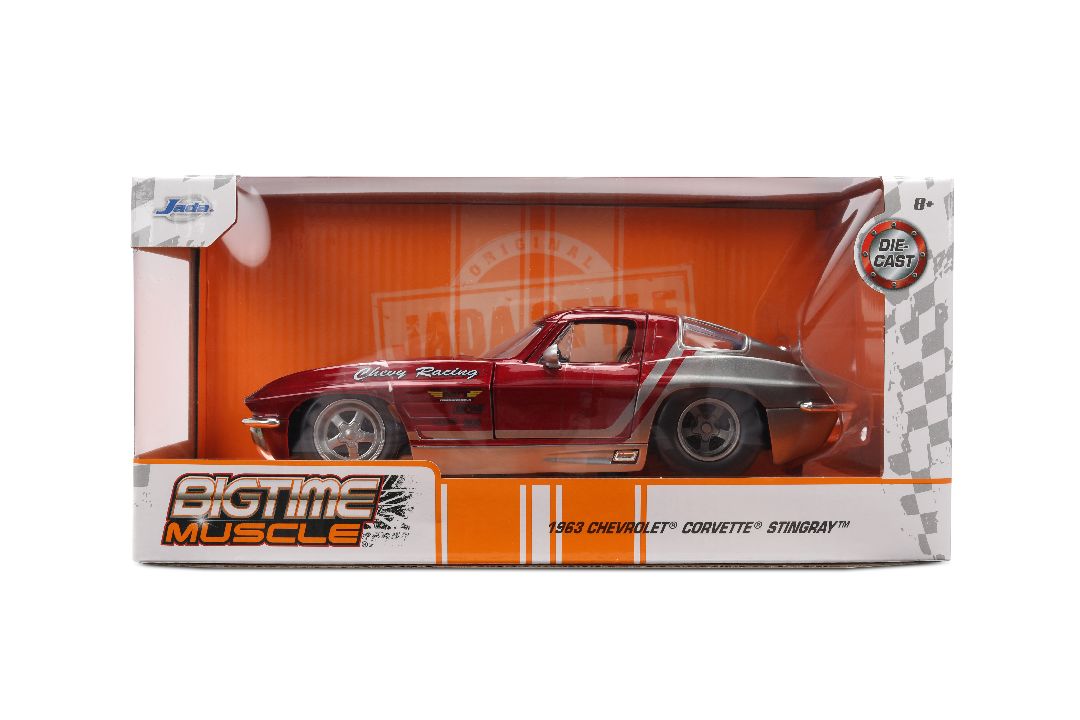 Jada 1/24 "BIGTIME Muscle" - 1963 Chevy Corvette Sringray
