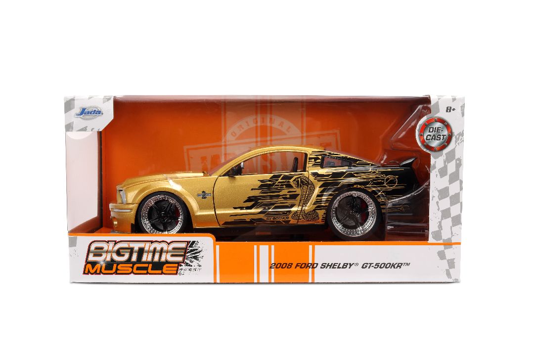 Jada 1/24 "BIGTIME Muscle" - 2008 Ford Mustang Shelby GT500KR
