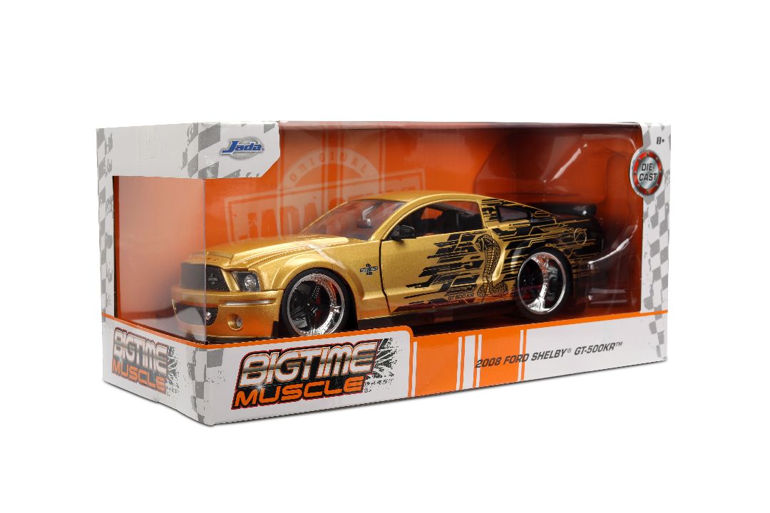Jada 1/24 "BIGTIME Muscle" - 2008 Ford Mustang Shelby GT500KR