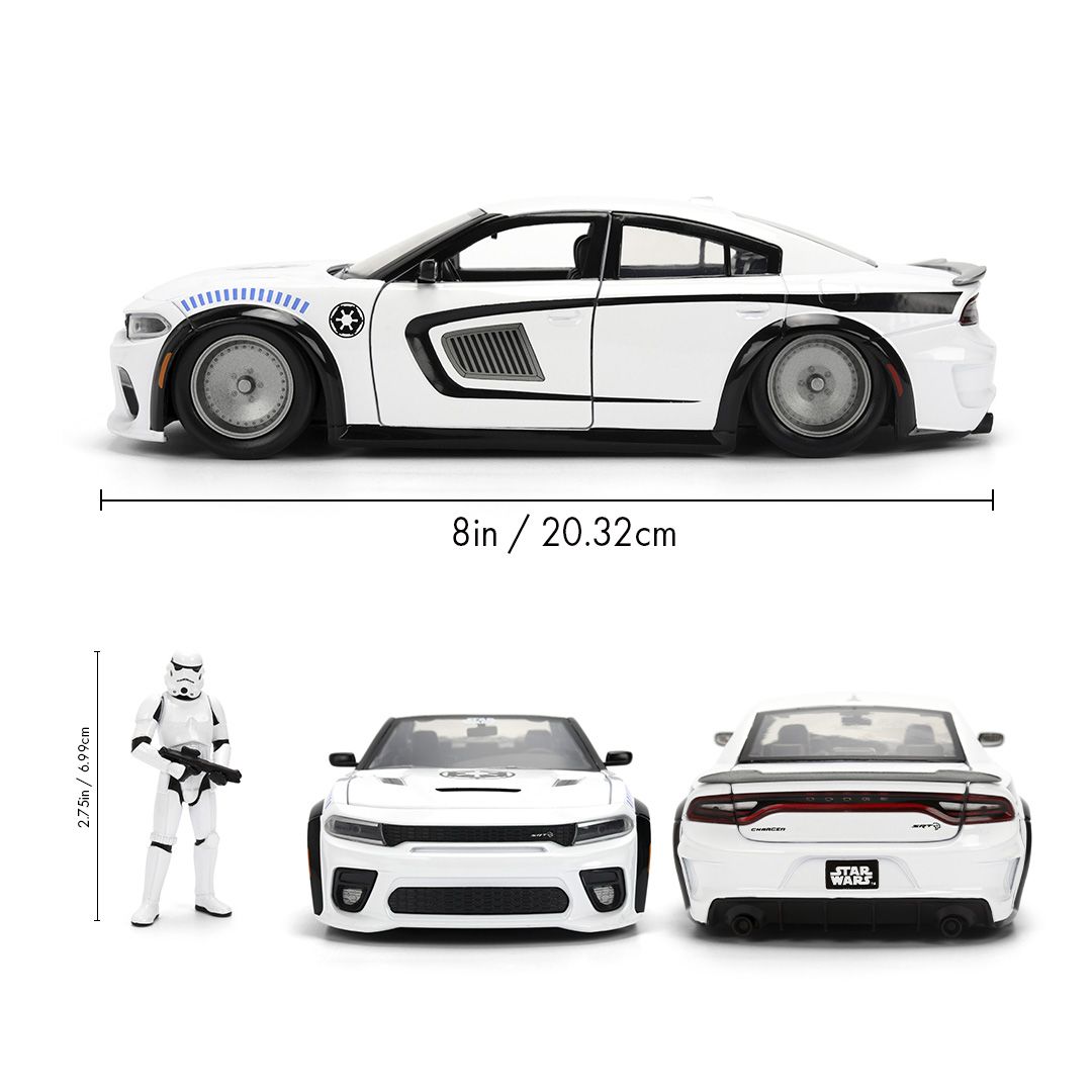 Jada 1/24 "Hollywood Rides" SW - 2015 Challenger STORMTROOPER