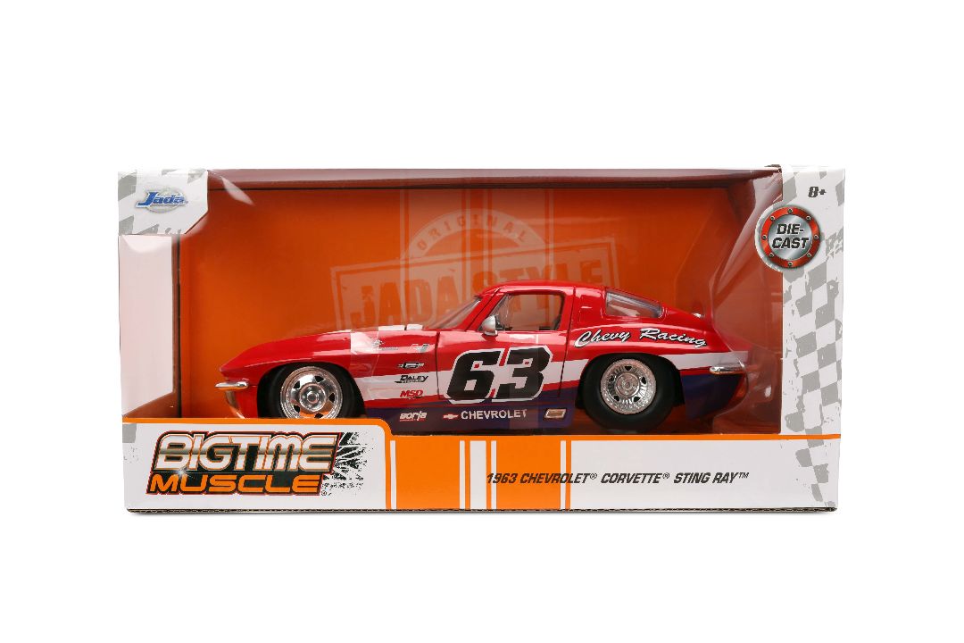 Jada 1/24 "BIGTIME Muscle" 1963 Chevy Corvette