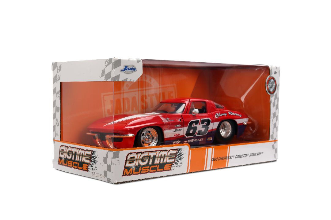 Jada 1/24 "BIGTIME Muscle" 1963 Chevy Corvette