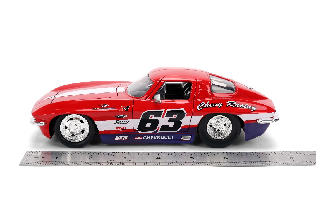 Jada 1/24 "BIGTIME Muscle" 1963 Chevy Corvette