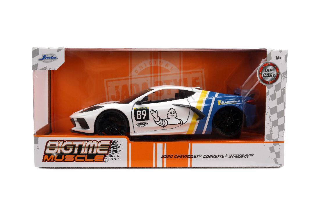Jada 1/24 "BIGTIME Muscle" 2020 Corvette Stingray (Michelin)