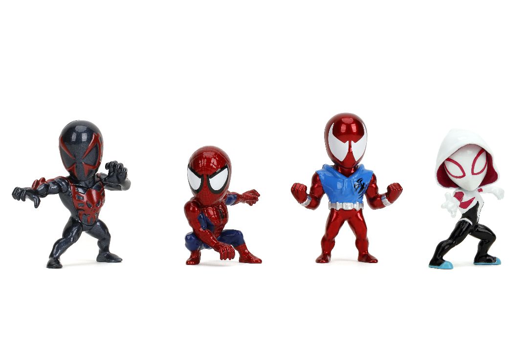 Jada 2.5" Metalfigs - Marvel - Spider-Man 4-Pack