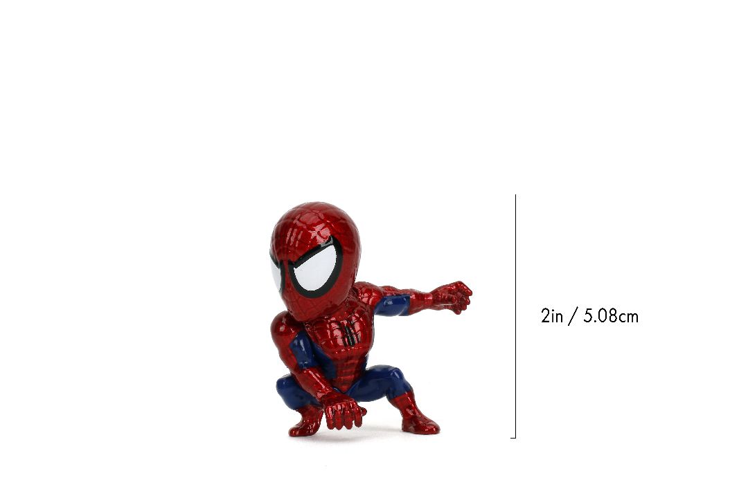 Jada 2.5" Metalfigs - Marvel - Spider-Man 4-Pack