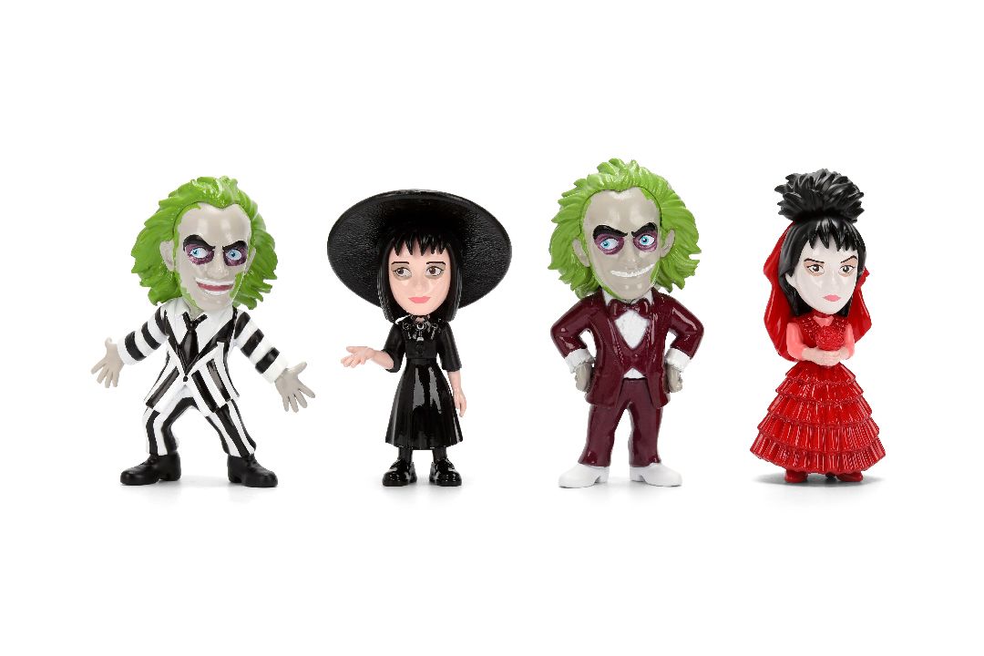 Jada 1.65" Nano Metalfigs - Warner Brothers Beetlejuice 4-Pack