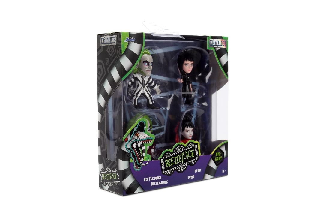 Jada 1.65" Nano Metalfigs - Warner Brothers Beetlejuice 4-Pack