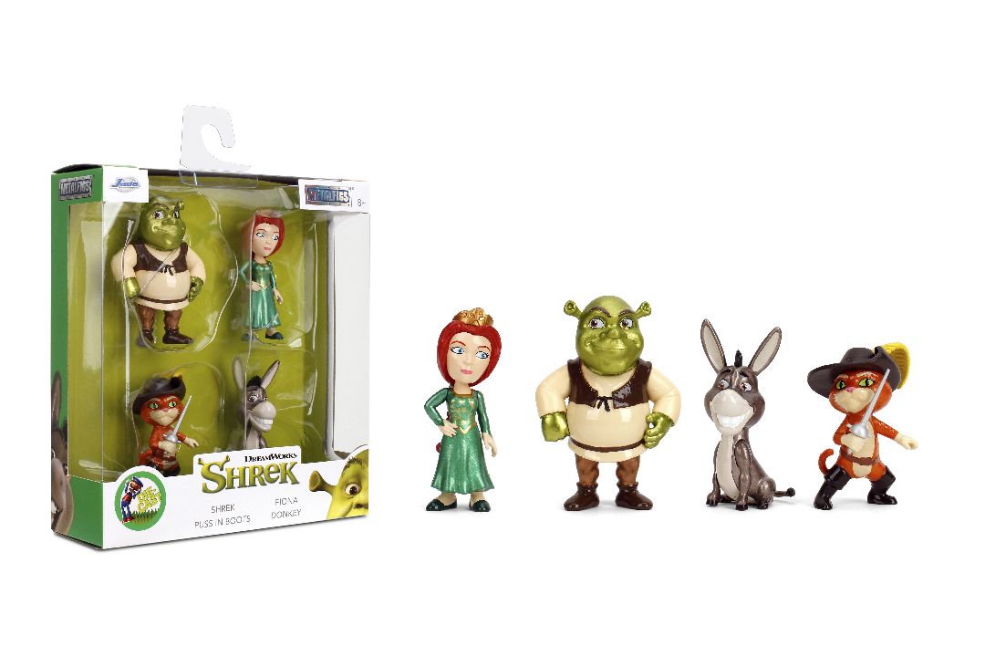 Jada 1.65" Nano Metalfigs - Universal - Shrek 4-Pack