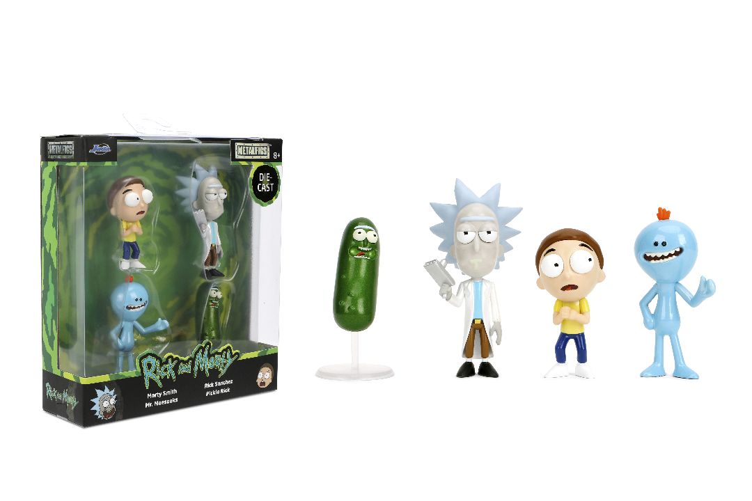 Jada 2.5" Metalfigs - Rick and Morty 4-Pack