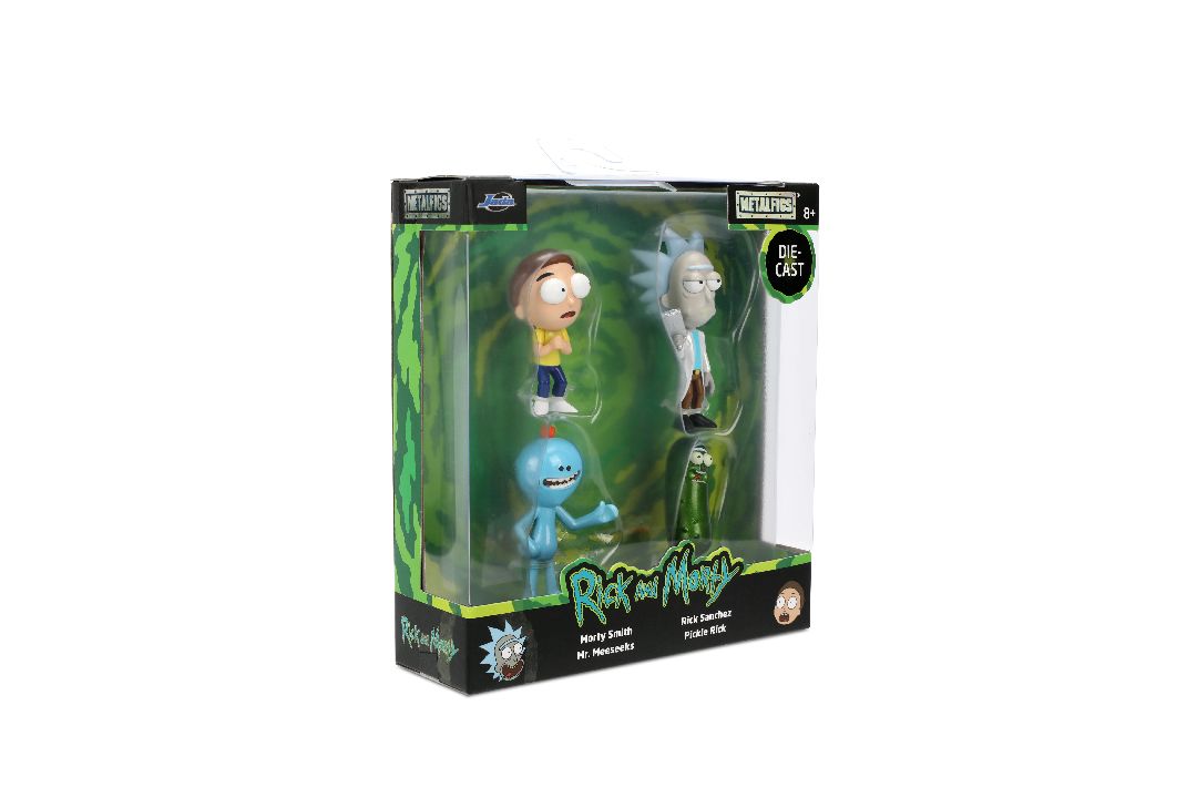 Jada 2.5" Metalfigs - Rick and Morty 4-Pack