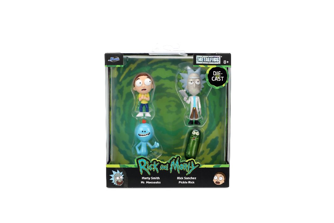 Jada 2.5" Metalfigs - Rick and Morty 4-Pack