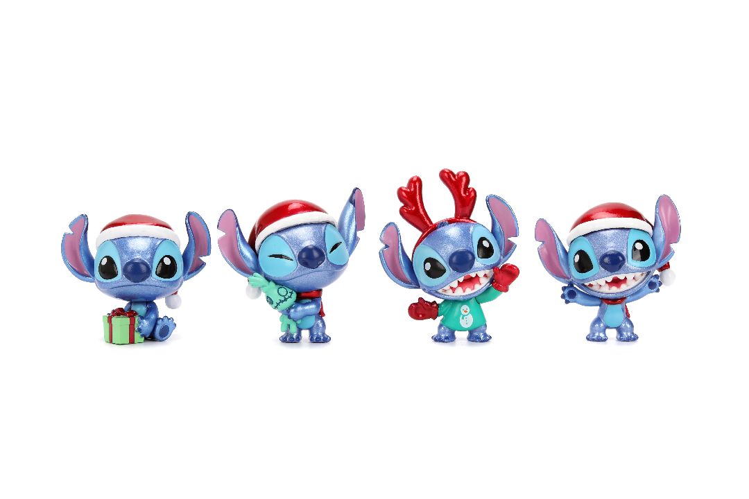 Jada 2.5" Metalfigs - Disney - Holiday Stitch 4-Pack