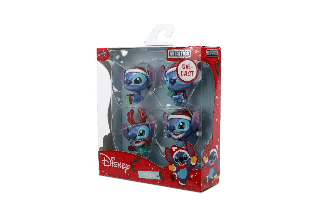 Jada 2.5" Metalfigs - Disney - Holiday Stitch 4-Pack