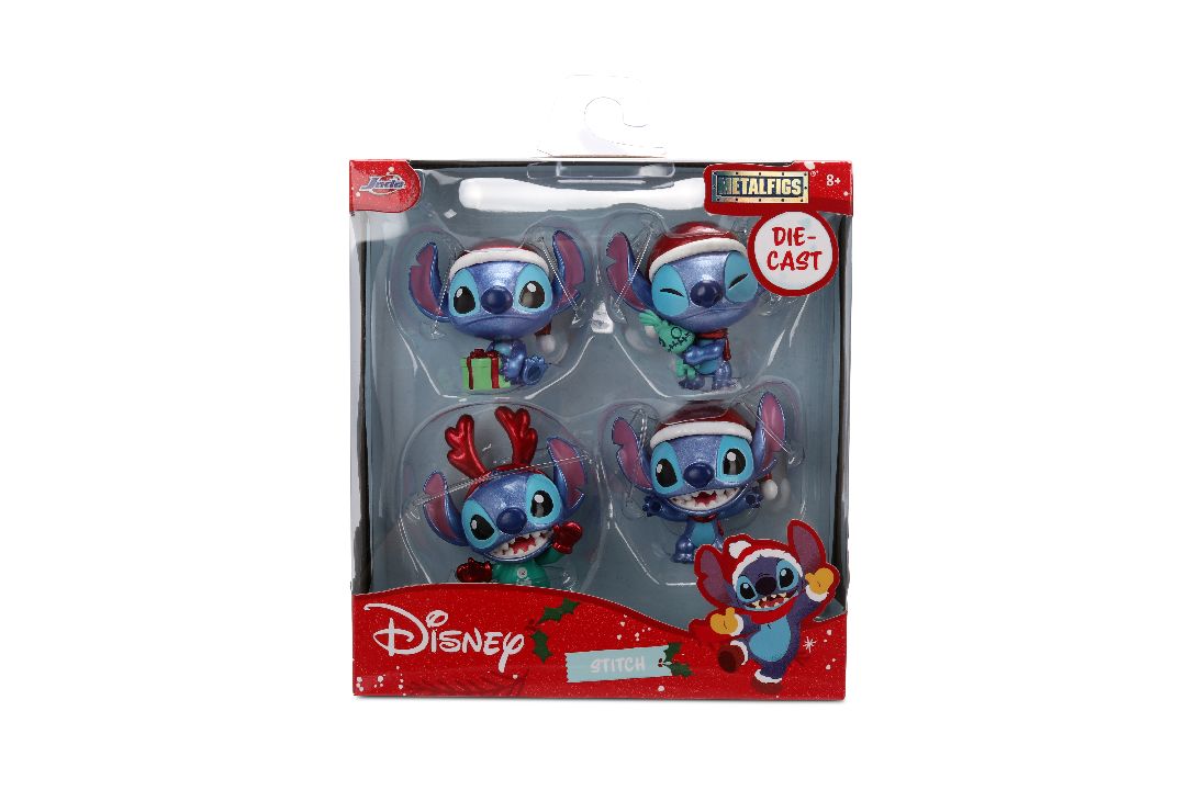 Jada 2.5" Metalfigs - Disney - Holiday Stitch 4-Pack