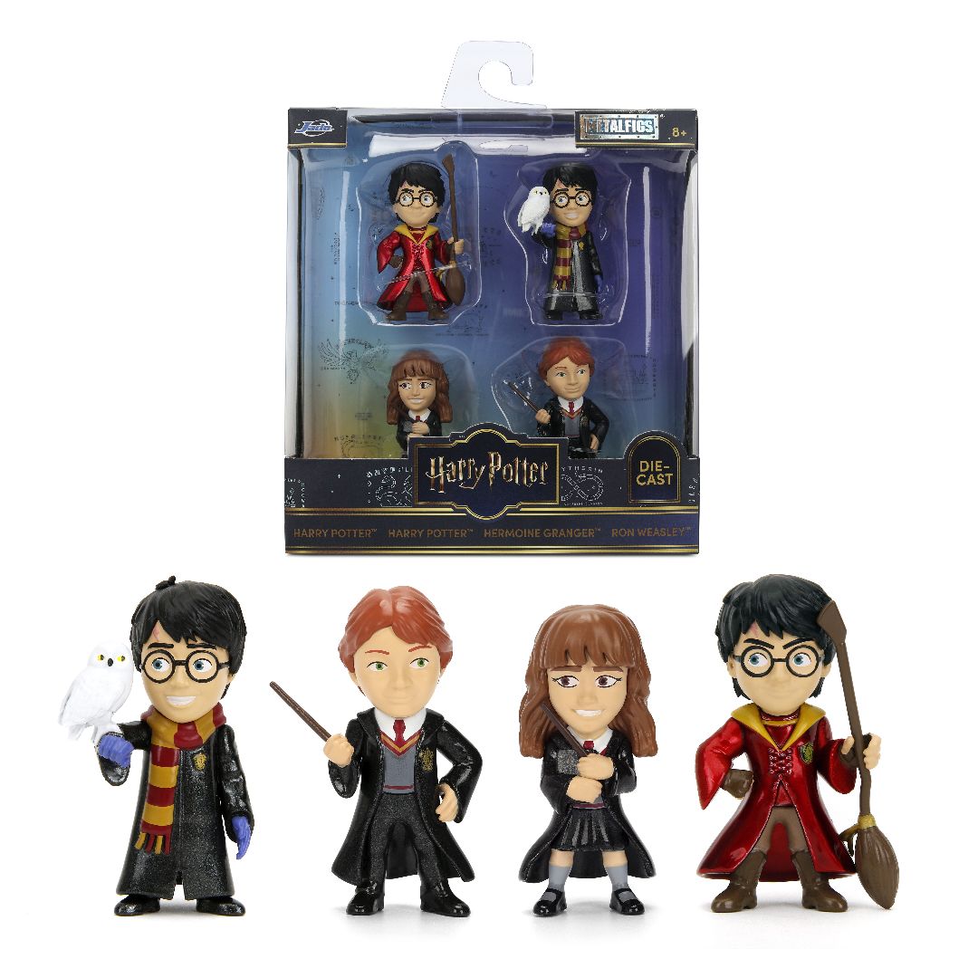 Jada 2.5" Metalfigs - Harry Potter 4-Pack