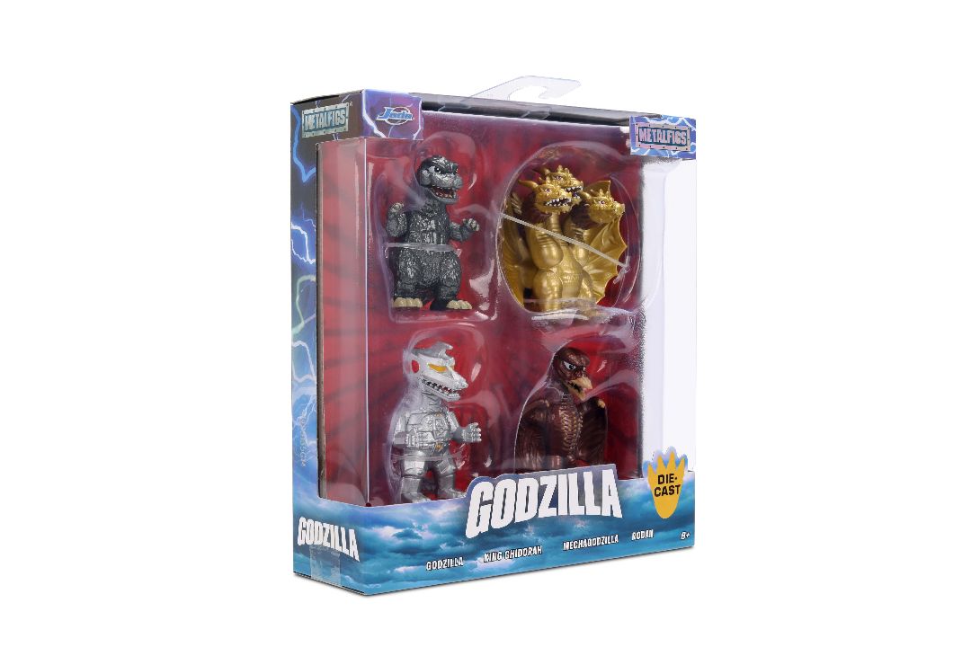 Jada 1.65" Nano Metalfigs - Toho - Godzilla 4-Pack