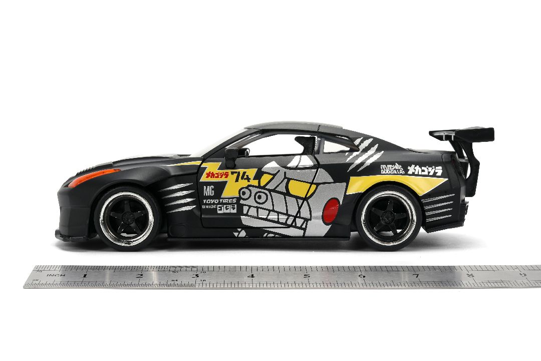 Jada 1/24 "Hollywood Rides" Godzilla, 2009 GT-R (R35) Ben Sopra