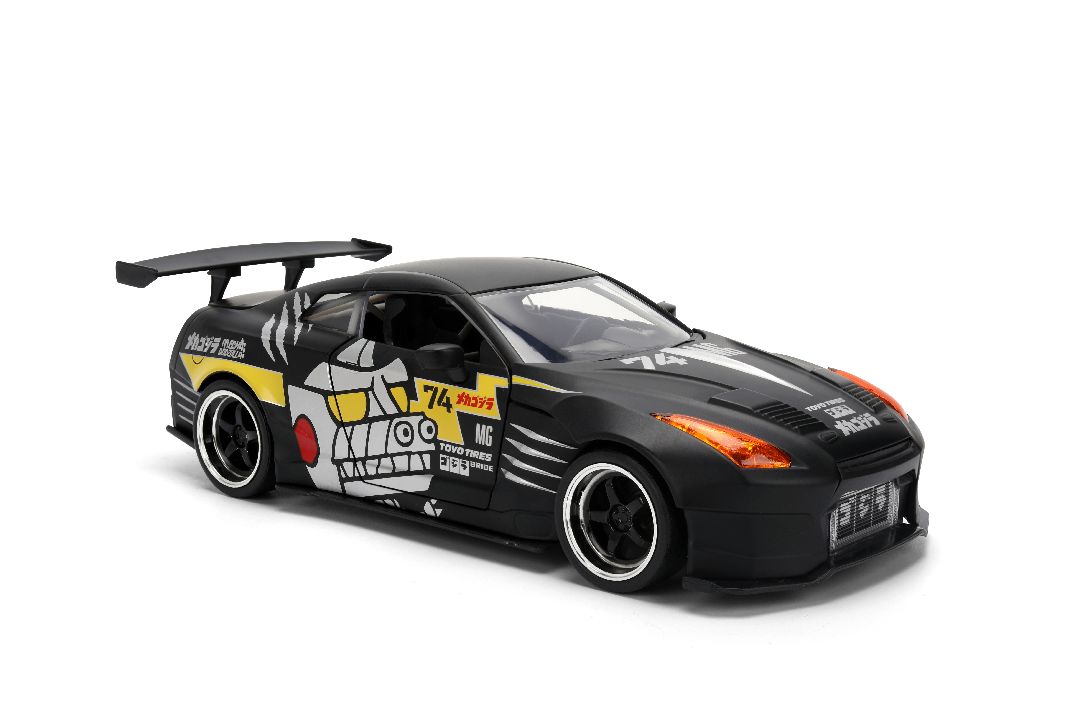Jada 1/24 "Hollywood Rides" Godzilla, 2009 GT-R (R35) Ben Sopra