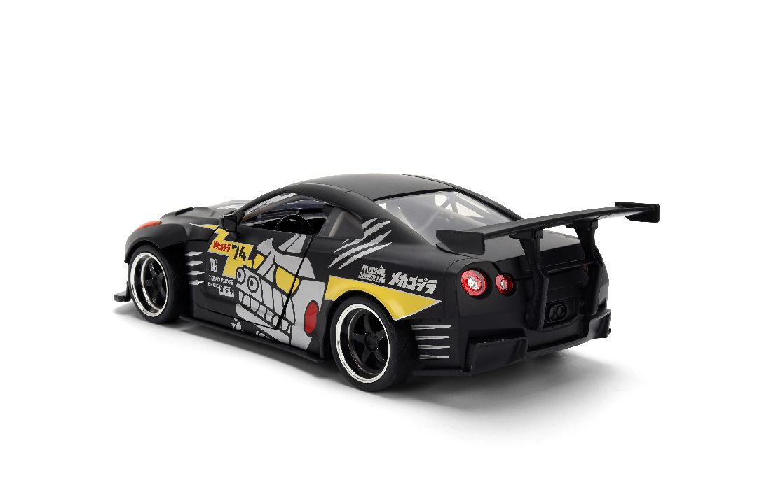 Jada 1/24 "Hollywood Rides" Godzilla, 2009 GT-R (R35) Ben Sopra