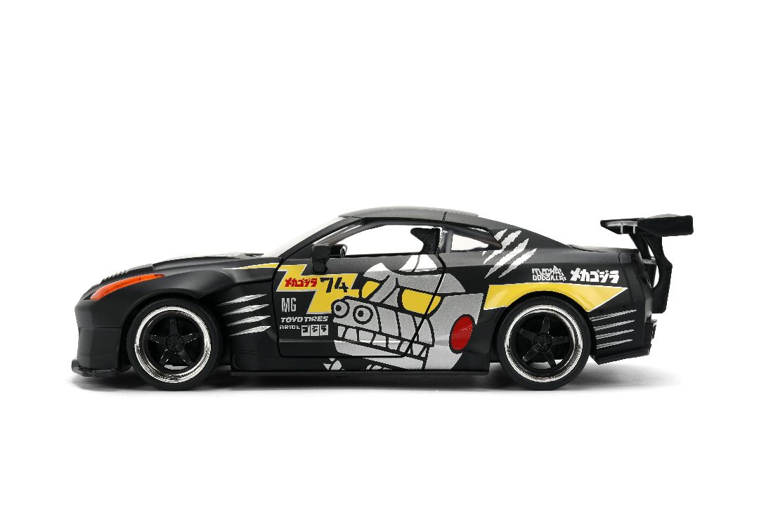 Jada 1/24 "Hollywood Rides" Godzilla, 2009 GT-R (R35) Ben Sopra