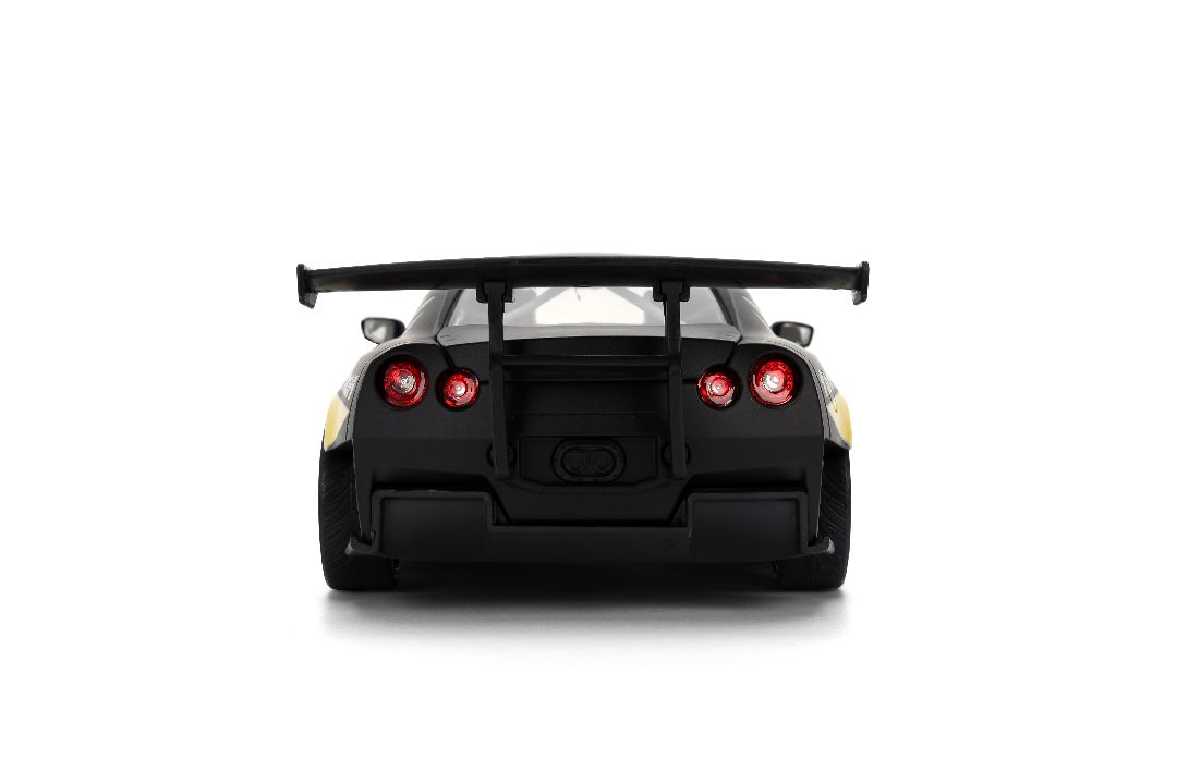 Jada 1/24 "Hollywood Rides" Godzilla, 2009 GT-R (R35) Ben Sopra