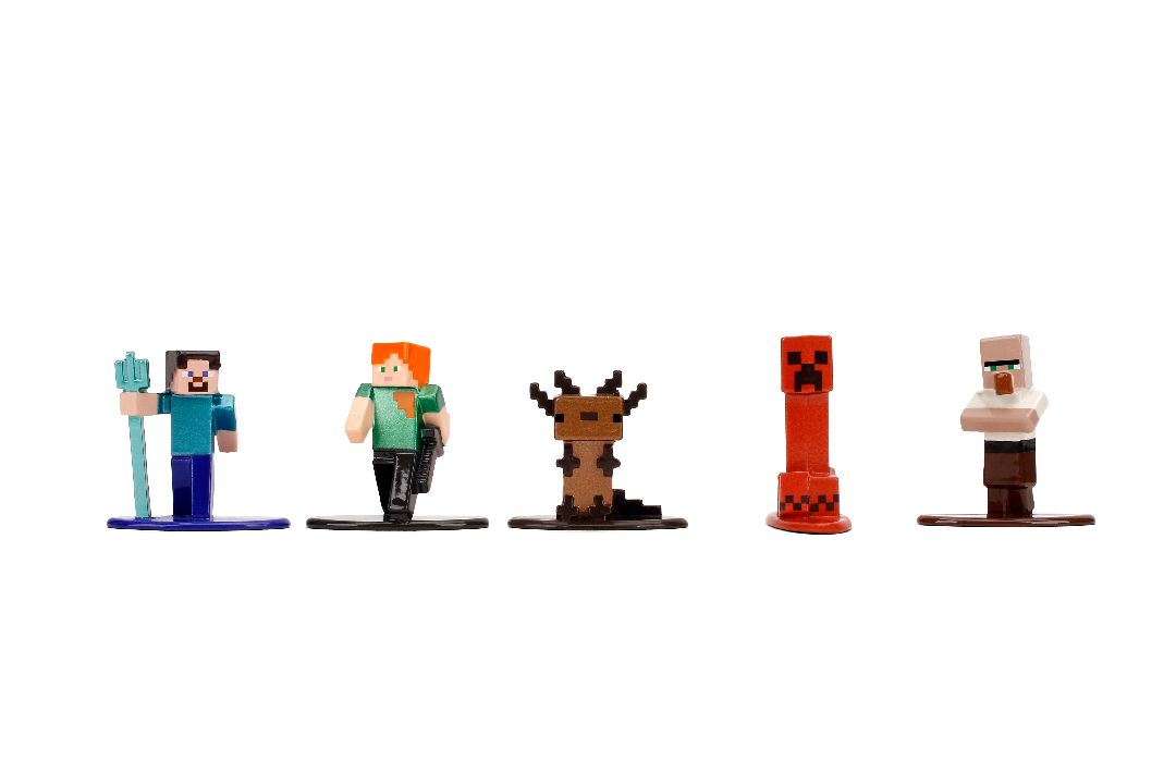 Jada 1.65" Nano Metalfigs - Minecraft 18-Pack