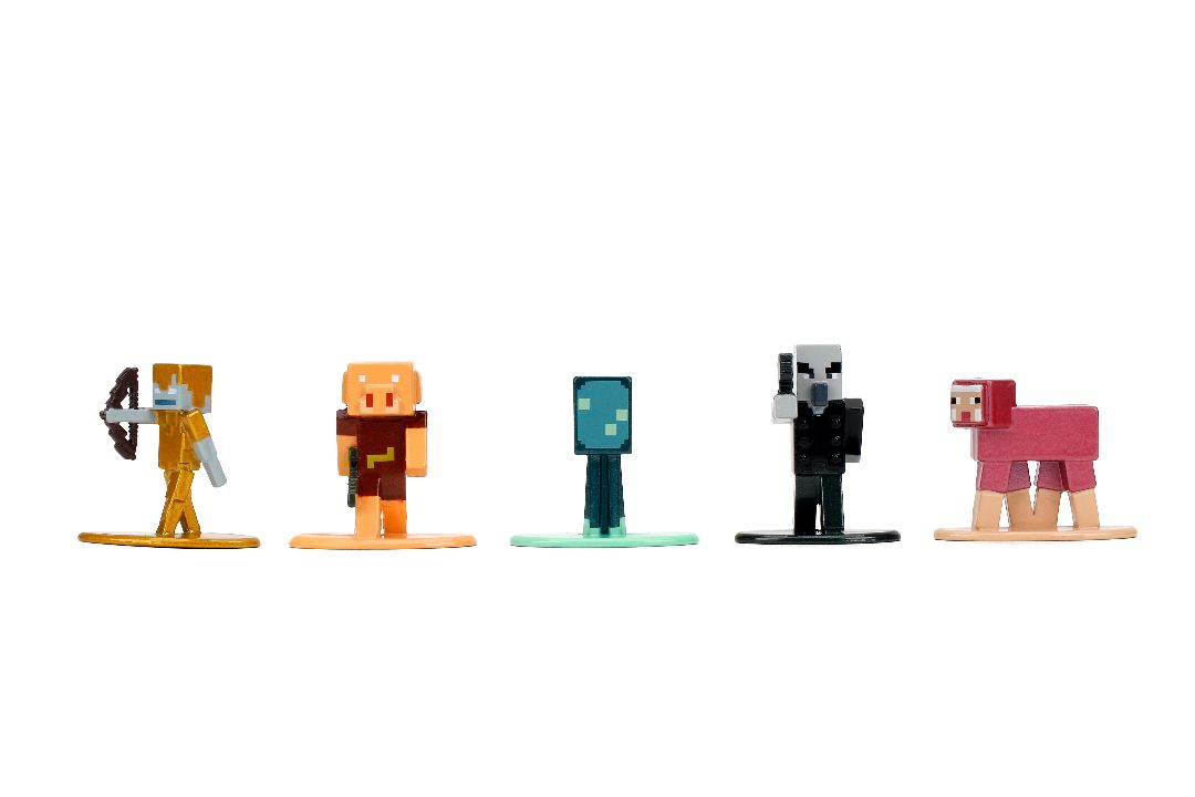 Jada 1.65" Nano Metalfigs - Minecraft 18-Pack