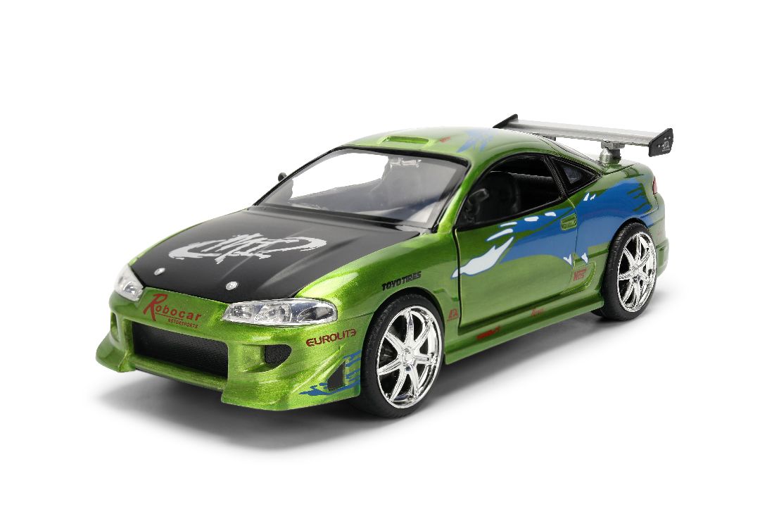 Jada 1/24 "FF 25th" Brian's Mitsubishi Eclipse - Color Brush