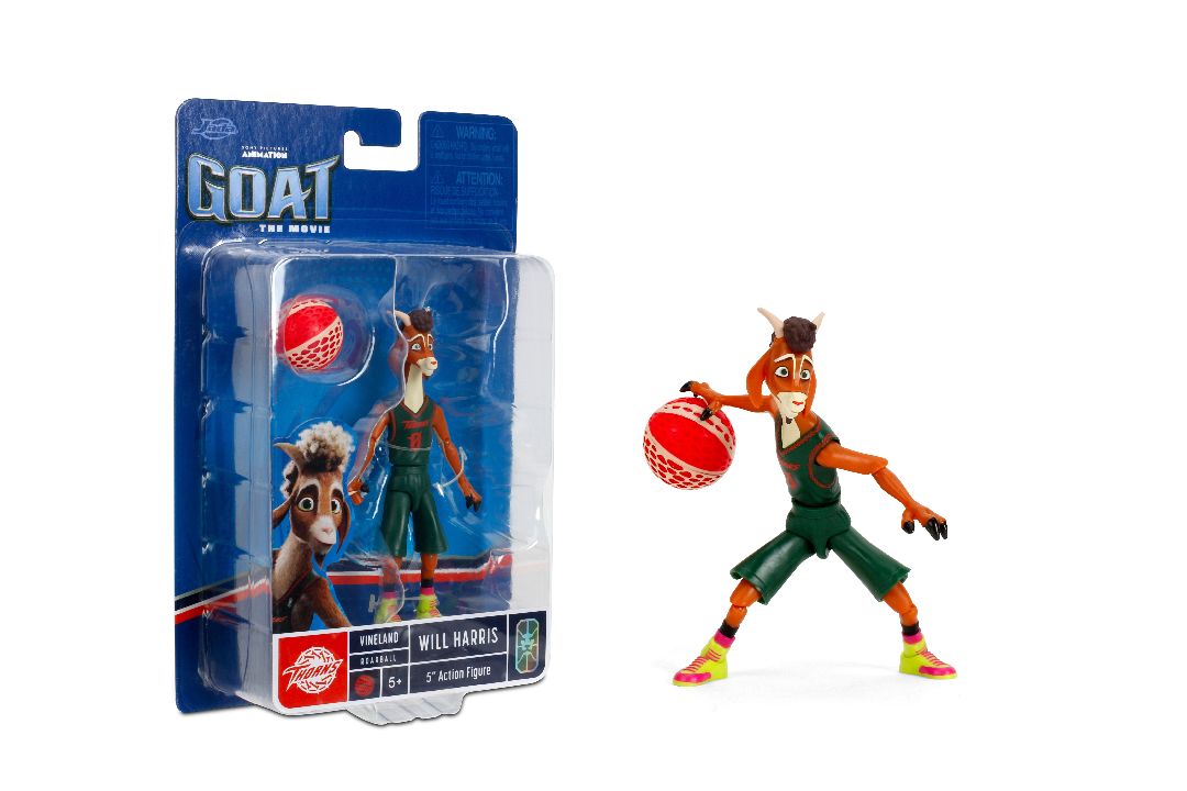 Jada 5" Action Figure GOAT - Will Harris (V2 - Jersey)
