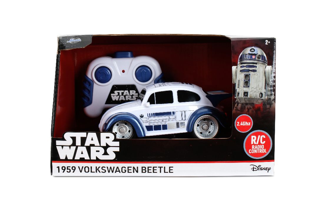 Jada 1/32 "Simple Function" R/C - Star Wars - R2D2 VW Beetle