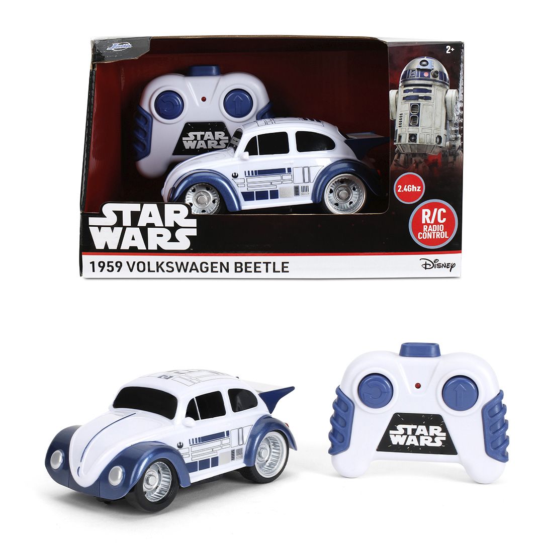 Jada 1/32 "Simple Function" R/C - Star Wars - R2D2 VW Beetle