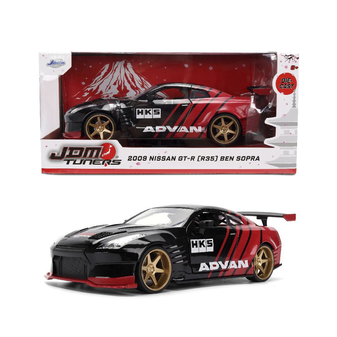 Jada 1/24 "JDM Tuners" - 2009 Nissan GT-R (R35) Ben Sopra