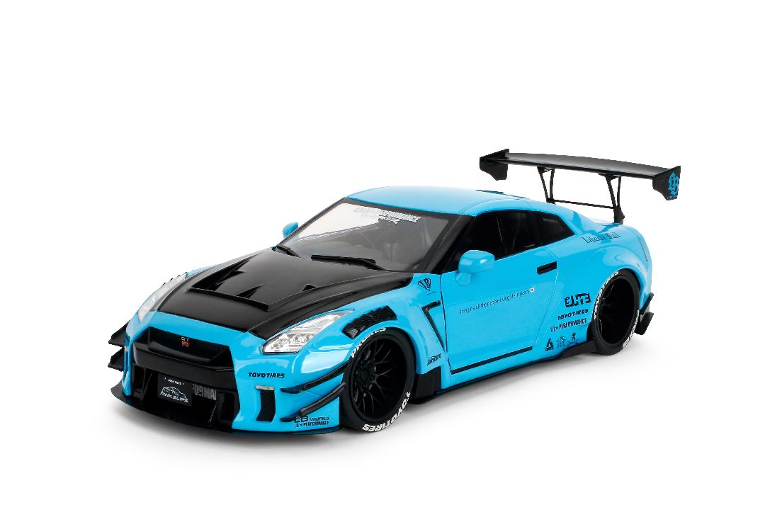 Jada 1/18 PINK SLIPS W8 - Nissan GT-R (R35) Liberty Walk