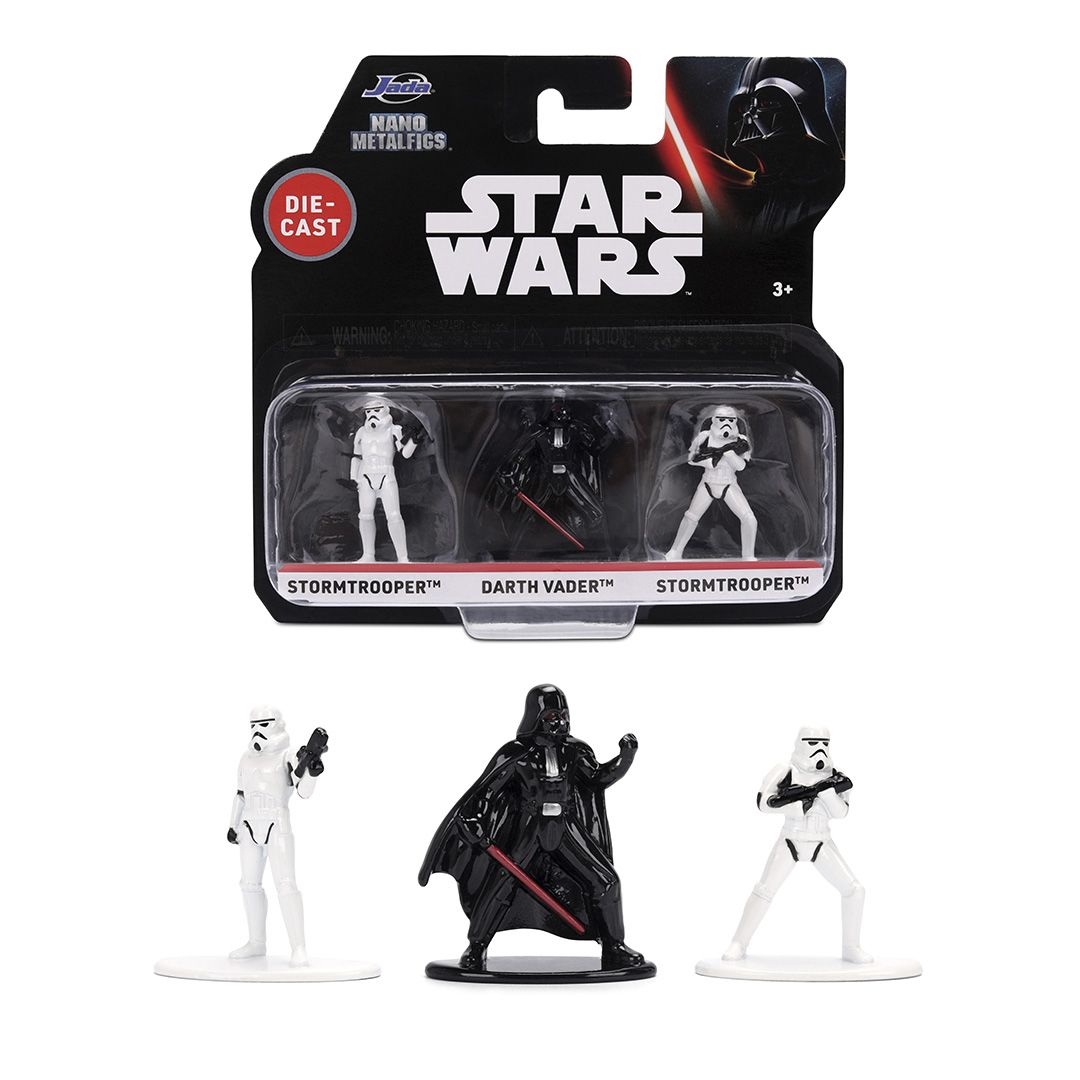Jada 1.65" Nano Metalfigs Star Wars: 3-Pack W1