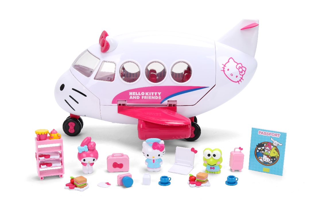 Jada SANRIO - Hello Kitty Airplane Playset