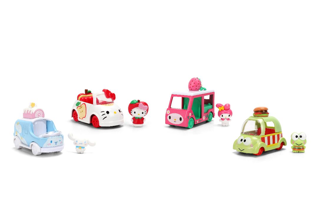 Jada 1/55 MINI HWR - Sanrio Hello Kitty 4-Pack