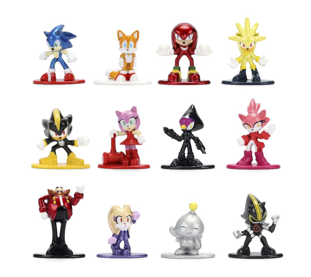 Jada 1.65" Nano Metalfigs Sonic: 12-Pack W3