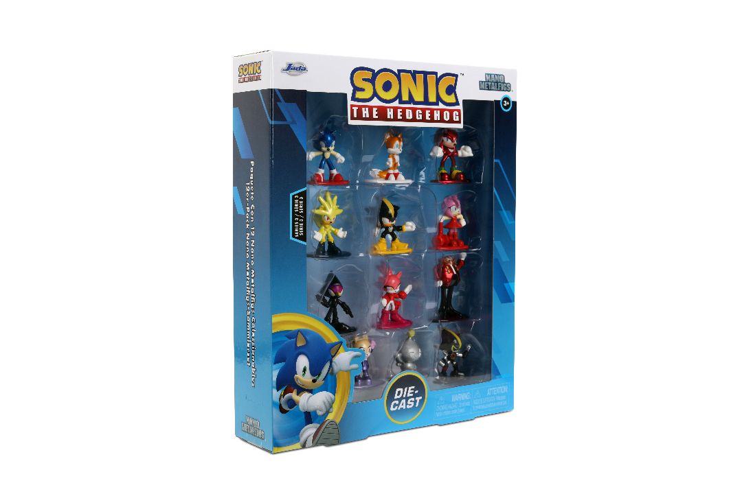Jada 1.65" Nano Metalfigs Sonic: 12-Pack W3